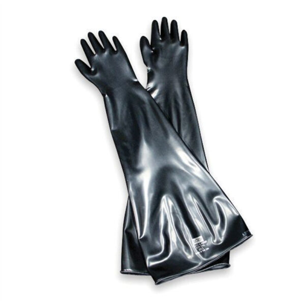 Honeywell North 8B1532A Butyl Long Glove Box Gloves,Ambidextrous,8 in